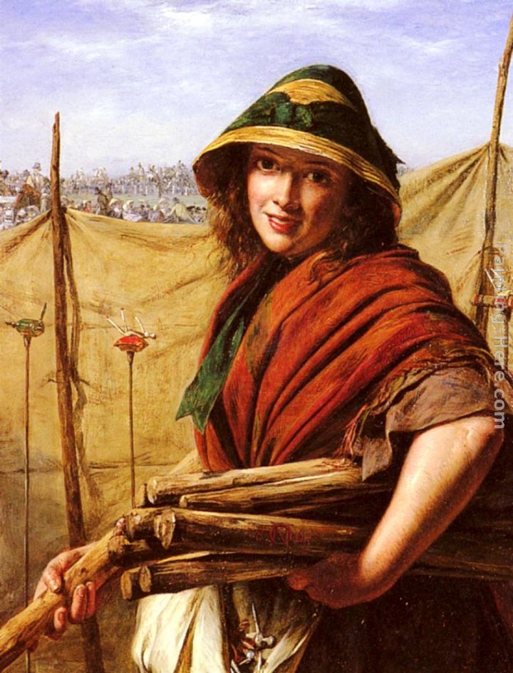 Henry Nelson O'Neil Racecourse Amusements